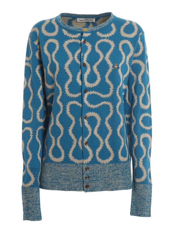 Cardigans Vivienne Westwood - Bea Squiggle cardigan - 1803000GC000D