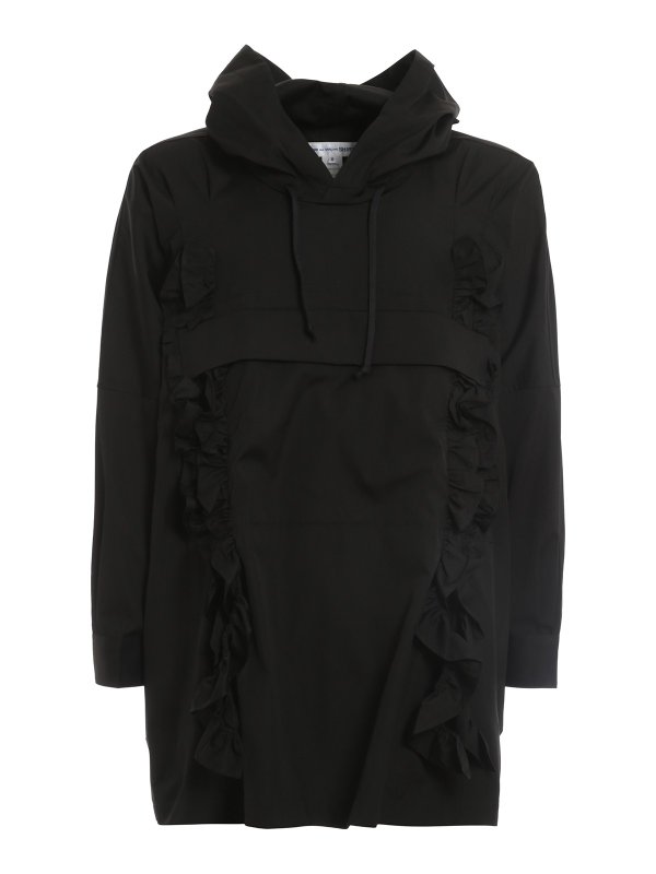 COMME DES GARCONS SHIRT: ブラウス - ブラウス - 黒