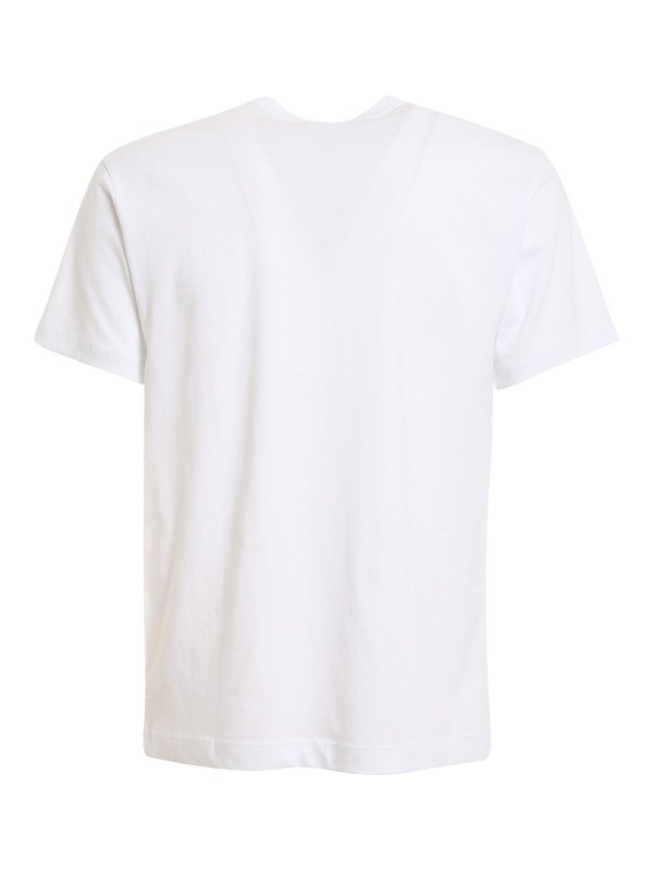 COMME DES GARCONS SHIRT: T-shirts online - T-Shirt - Weiß