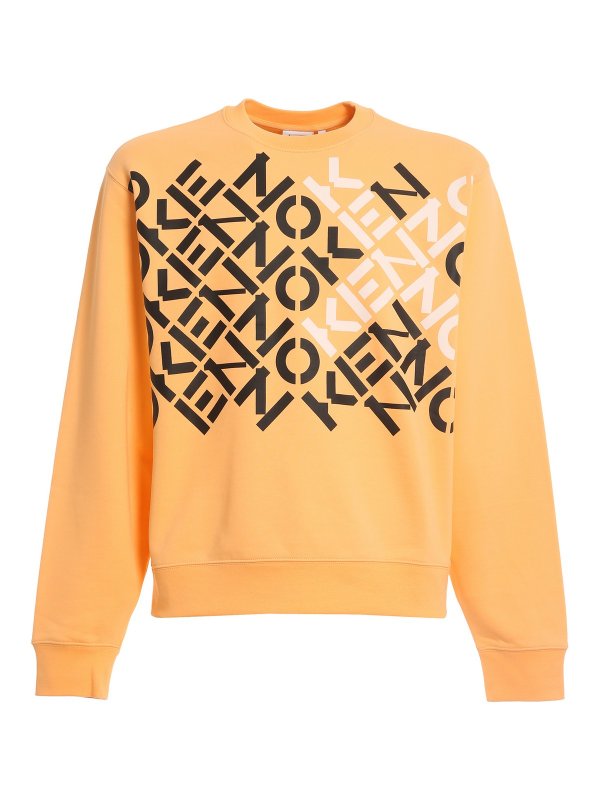 KENZO: Sudaderas y suéteres - Sudadera - Naranja Claro