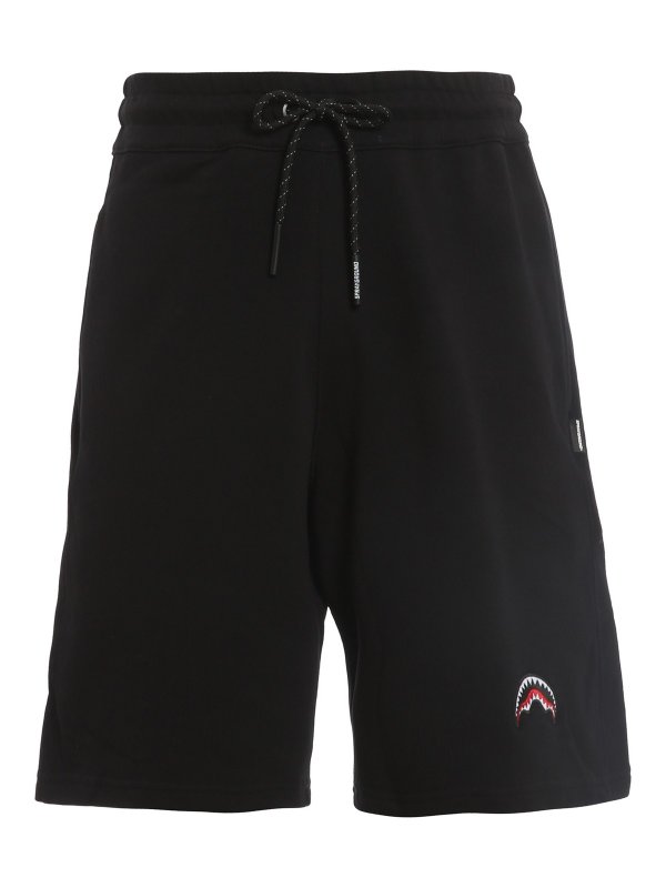 SPRAYGROUND: tracksuit bottoms - Branded short sweatpants
