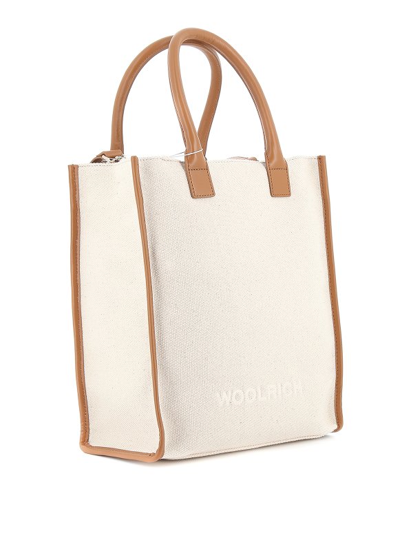 WOOLRICH: totes bags online - Canvas tote