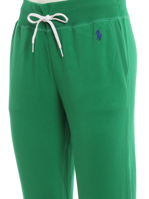iKRIX POLO RALPH LAUREN: スウェットパンツ - トラックスーツ ボトムス - 緑