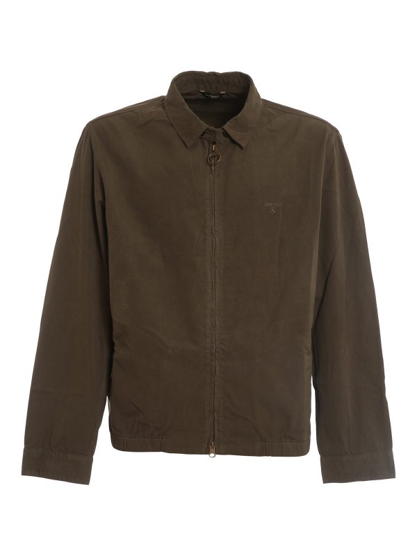 BARBOUR: casual jackets - Garment dyed jacket
