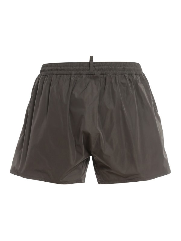 DSQUARED2: Swim shorts & swimming trunks online - Logo panels swim shorts