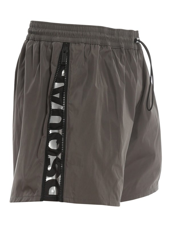 iKRIX DSQUARED2: Swim shorts & swimming trunks - Logo panels swim shorts