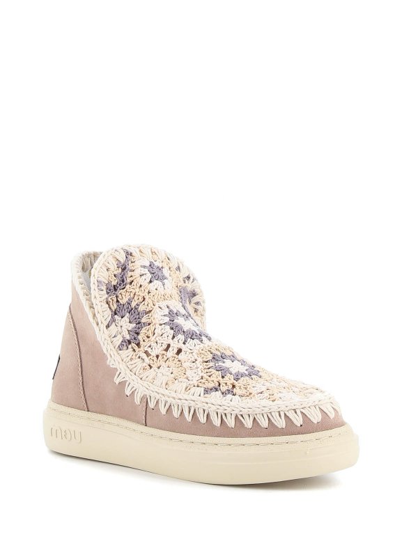 MOU: ankle boots online - Crochet patterned ankle boots