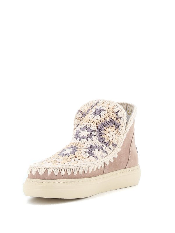 iKRIX MOU: ankle boots - Crochet patterned ankle boots