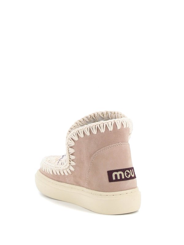 Crochet patterned ankle boots shop online: MOU