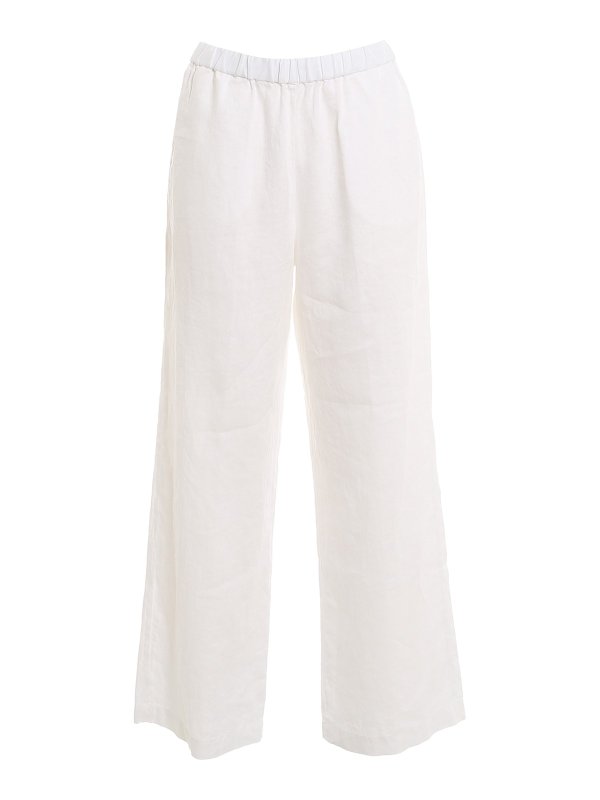 ASPESI: Pantalons casual - Pantalons Décontractés - Blanc