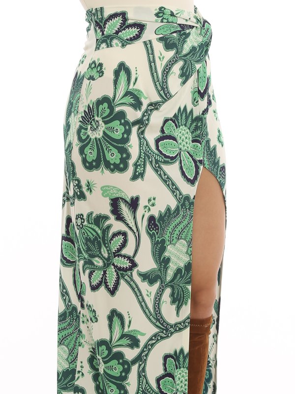 ETRO buy online Langer Rock - Grün
