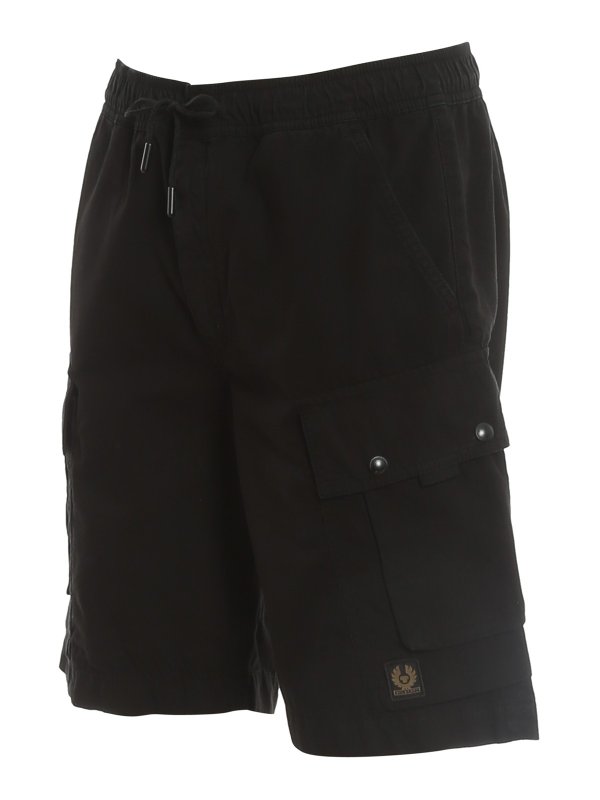iKRIX BELSTAFF: Hosen Shorts - Shorts - Schwarz