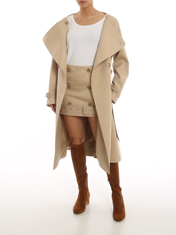 BURBERRY: トレンチコート online - トレンチコート - ベージュ