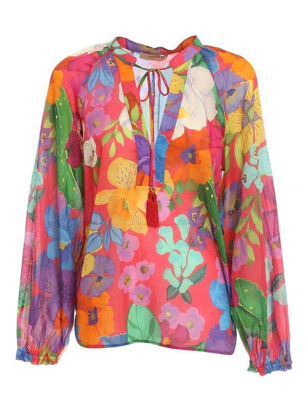 TWINSET: Blusen - Bluse - Bunt