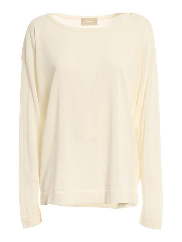 DRUMOHR: クルーネック - クルーネック - 白