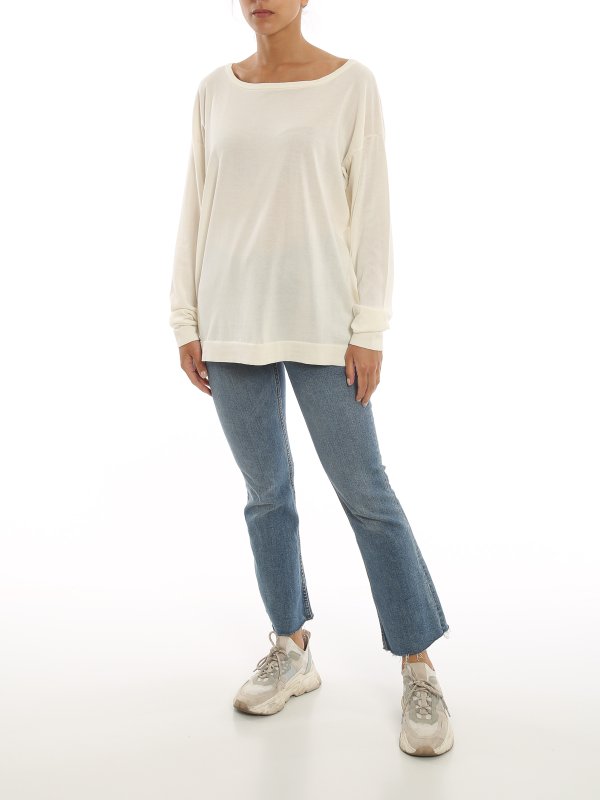 DRUMOHR: クルーネック online - クルーネック - 白