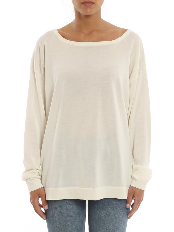 iKRIX DRUMOHR: クルーネック - クルーネック - 白