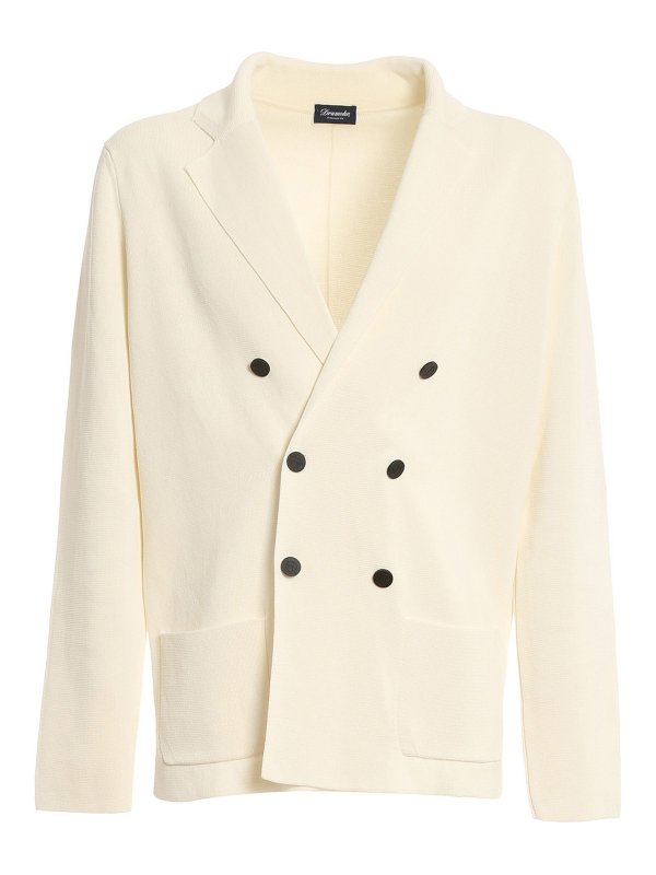 DRUMOHR: ブレザー - ブレザー - 白