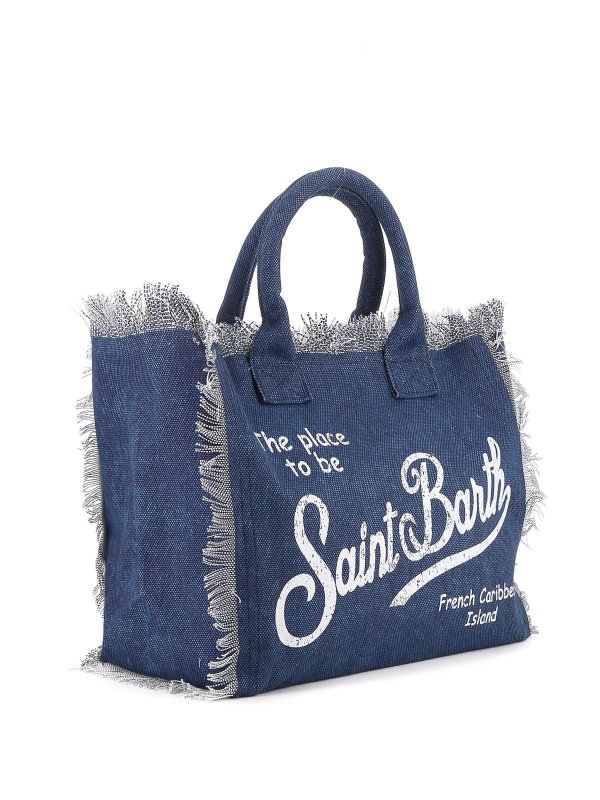 MC2 SAINT BARTH: Handtaschen online - Shopper - Blau