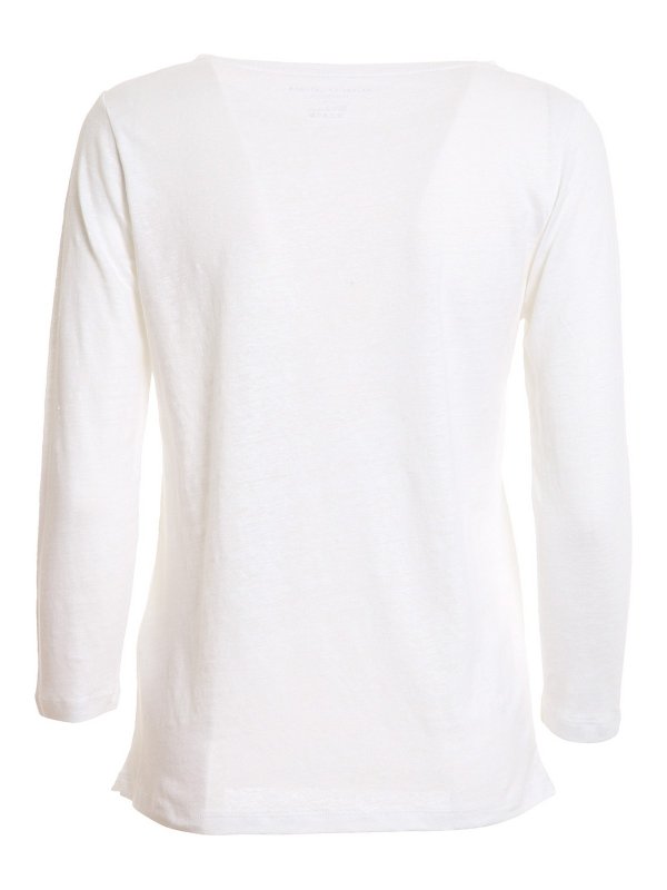 Majestic Filatures: t-shirts online - Three-quarter sleeve T-shirt