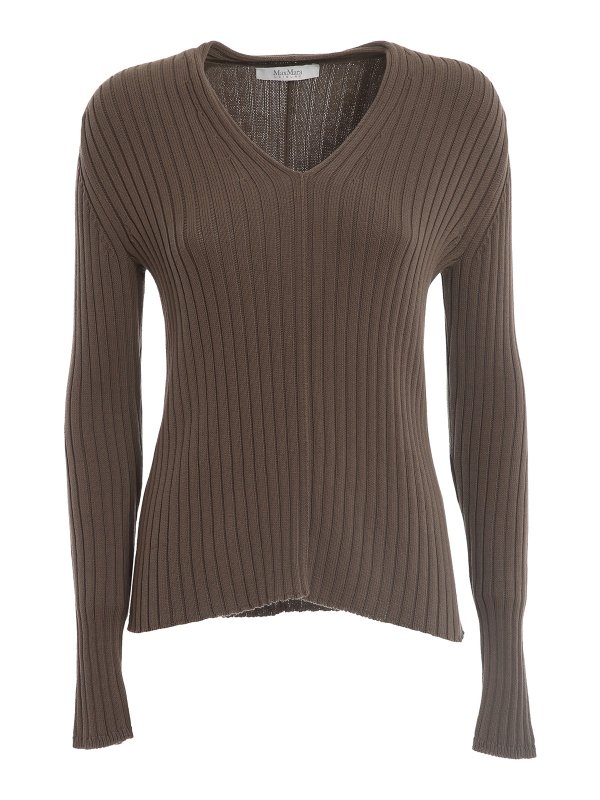 Max Mara: v necks - Avila pull