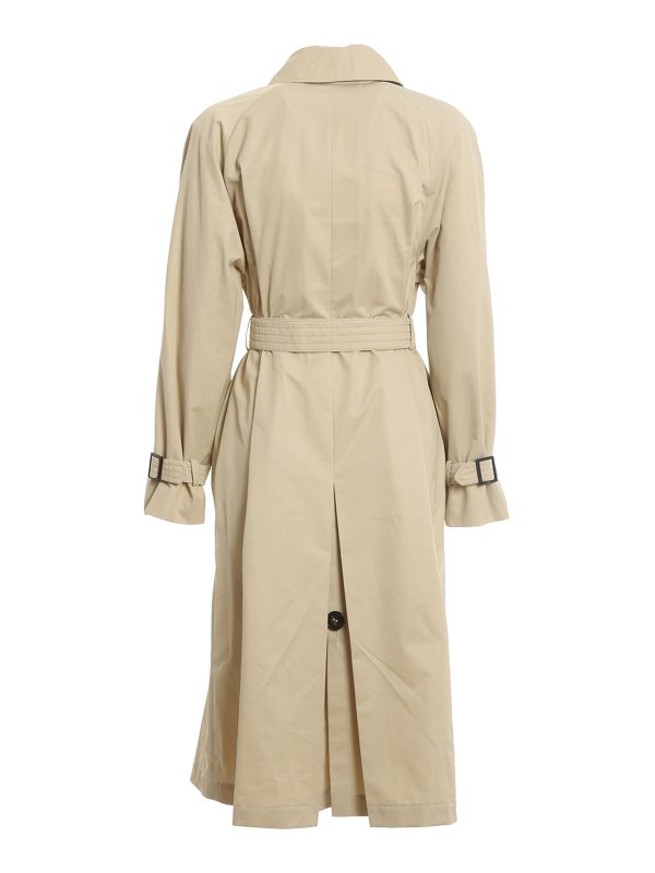 MAX MARA STUDIO: Trenchcoats online - Trenchcoat - Beige