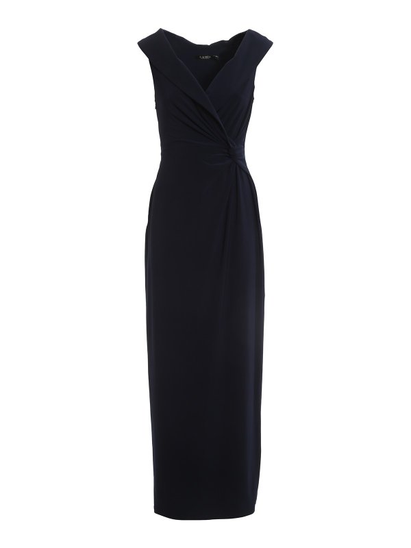 POLO RALPH LAUREN: Vestidos largos - Vestido Largo - Azul Oscuro