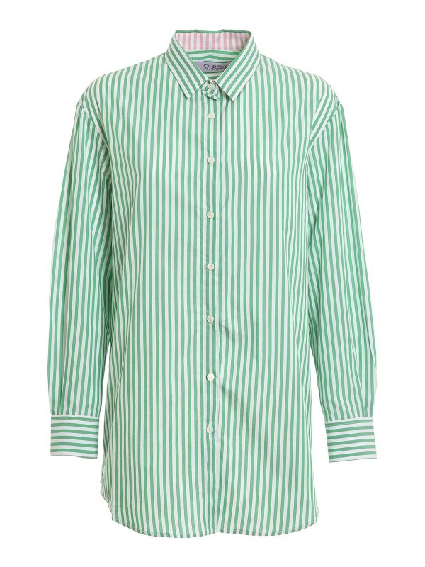 MC2 SAINT BARTH: Camisas - Camisa - Verde