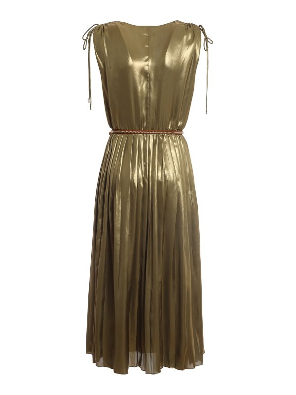 Max Mara Studio Fabio dress Gold Women 62210821000002