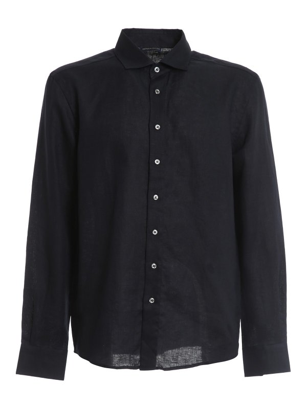 Paolo Fiorillo: Hemden - Hemd - Blau