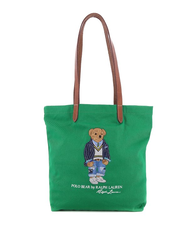 POLO RALPH LAUREN: Handtaschen - Shopper - Grün
