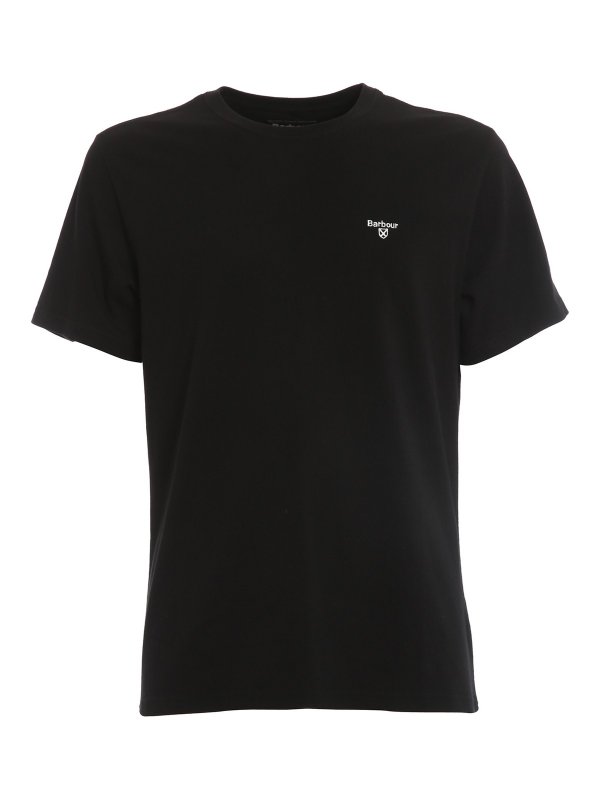 BARBOUR: Camisetas - Camiseta - Negro