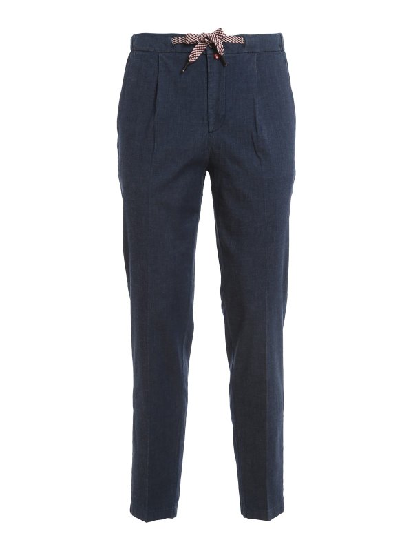 BARONIO: casual trousers - Trousers with drawstring