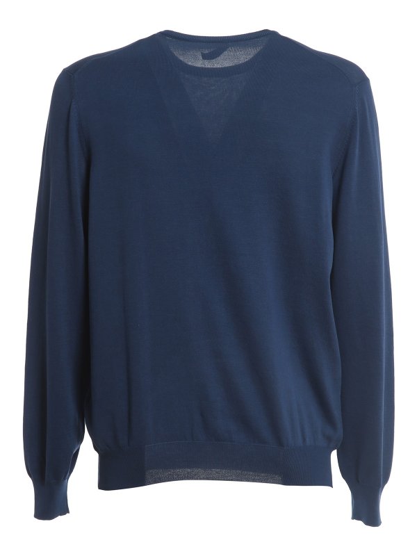 Paolo Fiorillo: Pull col rond online - Pull Col Rond - Bleu