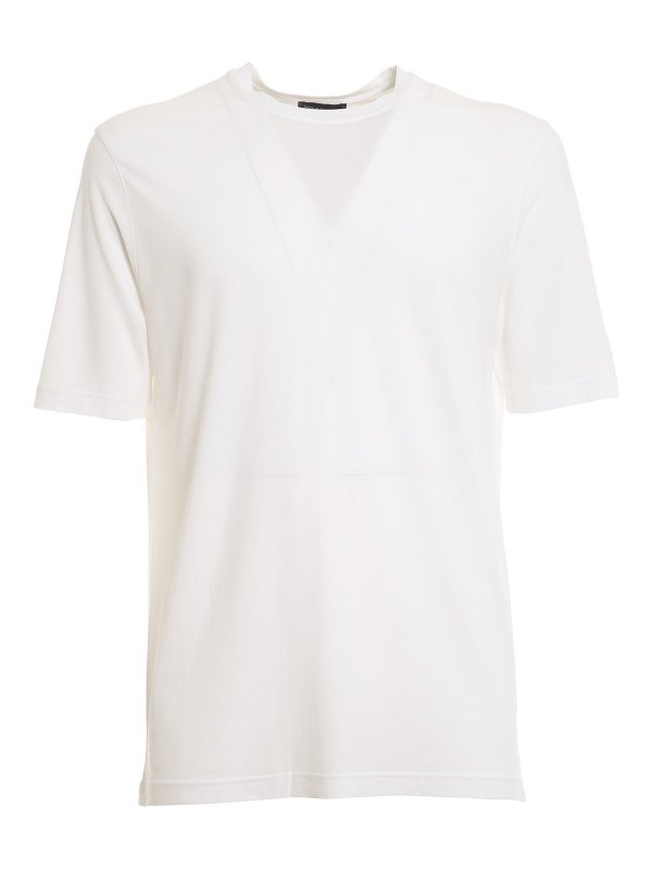 Paolo Fiorillo: t-shirts - Cotton crepe T-shirt