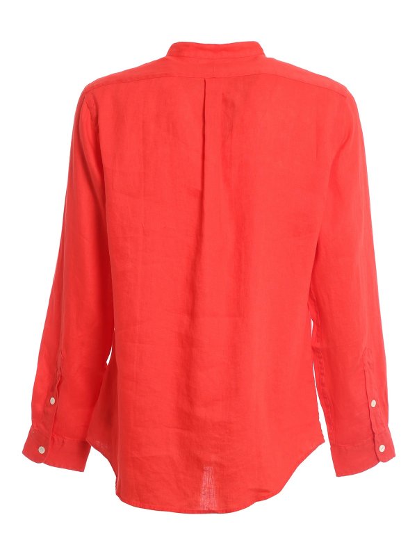 POLO RALPH LAUREN: シャツ online - シャツ - 赤