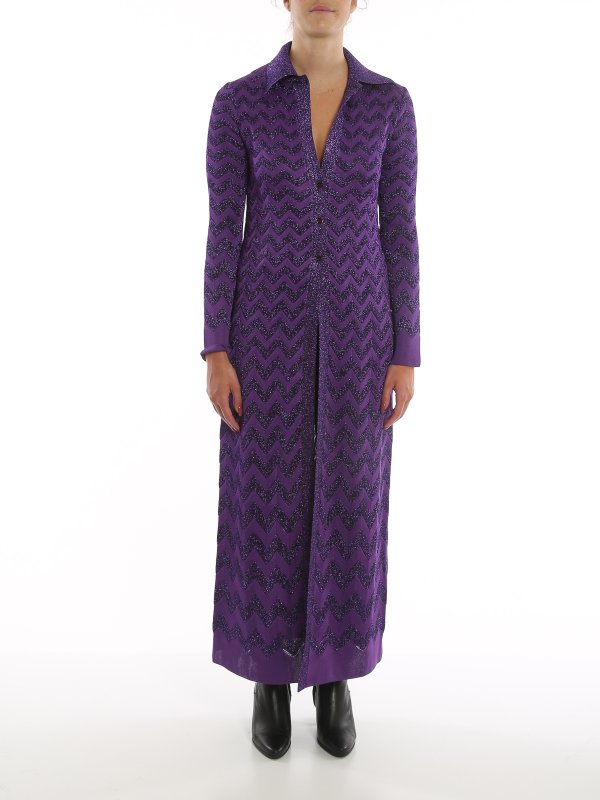 iKRIX MISSONI: cardigans - Chevron long cardigan