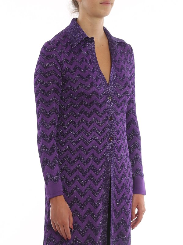 MISSONI buy online Chevron long cardigan