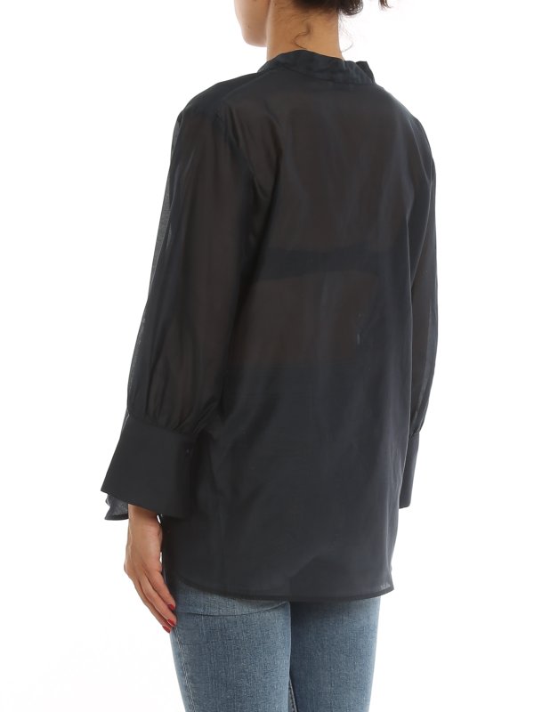 Bluse - Blau shop online: PESERICO