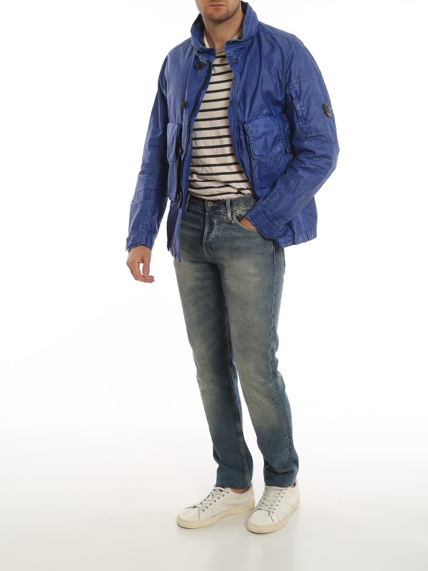 C.P. COMPANY: casual jackets online - Waxed linen jacket