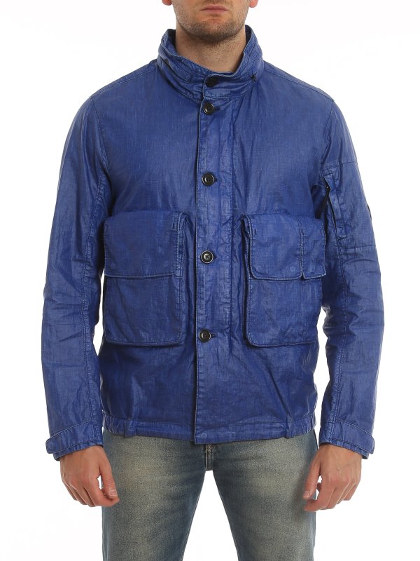 iKRIX C.P. COMPANY: casual jackets - Waxed linen jacket