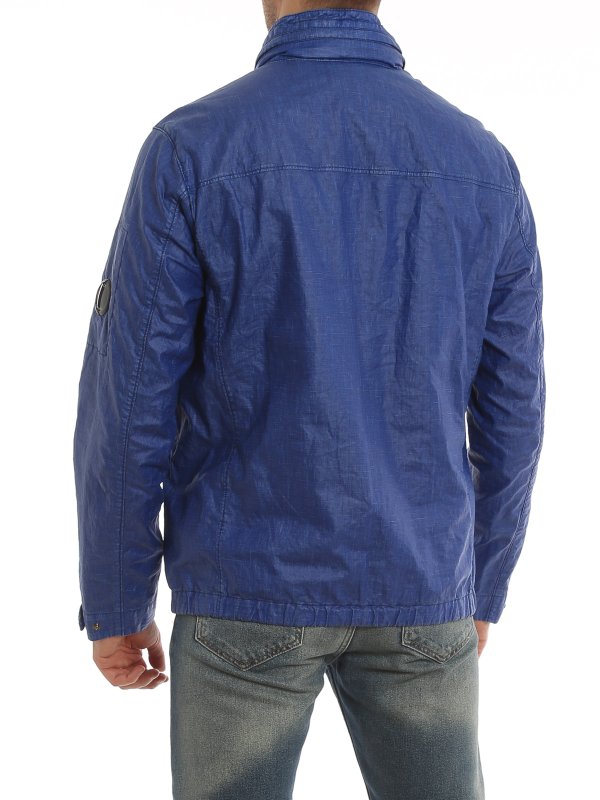 Waxed linen jacket shop online: C.P. COMPANY