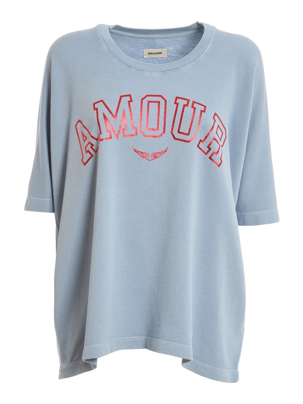 ZADIG&VOLTAIRE: Sweatshirts und Pullover - Sweatshirt - Hellblau