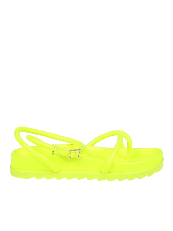 CHIARA FERRAGNI: sandals - Neon sandals