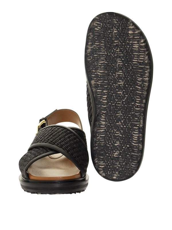 Marni buy online Jute criss cross sandals