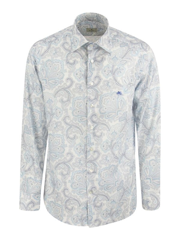 ETRO: camicie - Camicia con stampa Paisley
