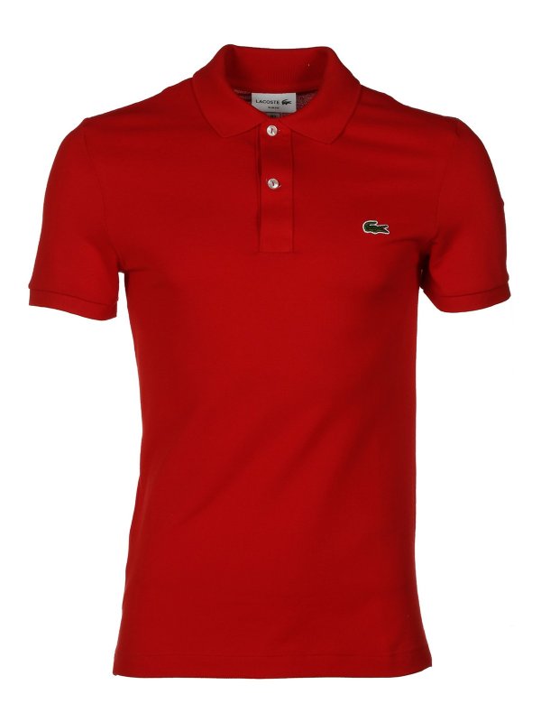 LACOSTE: Polos  - Polo - Rouge