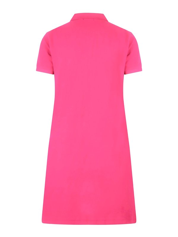 POLO RALPH LAUREN: ニーレングスドレス online - 膝丈ドレス - フクシア
