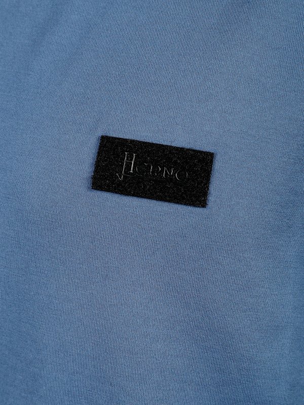 T-shirt with patch shop online: HERNO