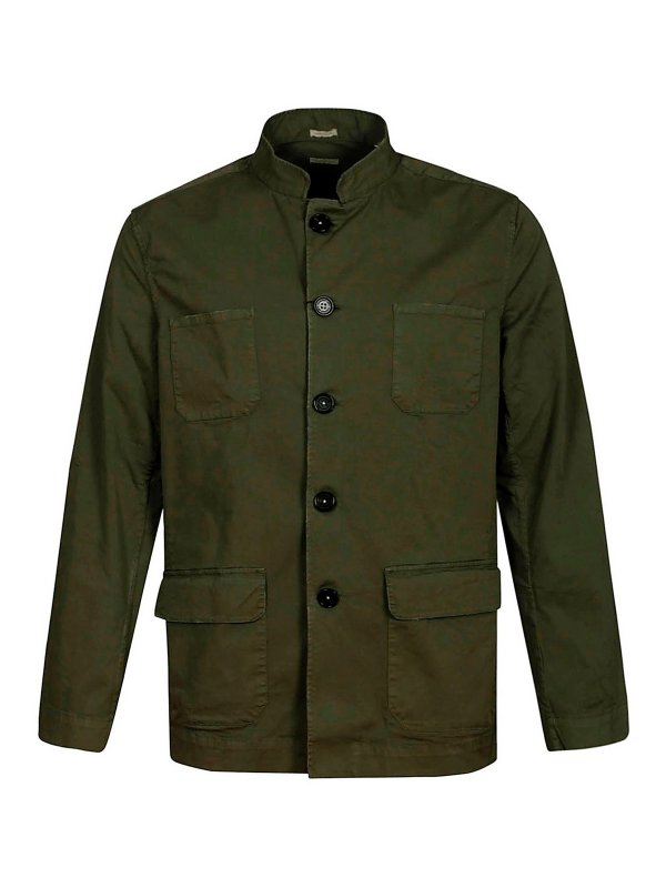 MASSIMO ALBA: casual jackets - Cotton field jacket